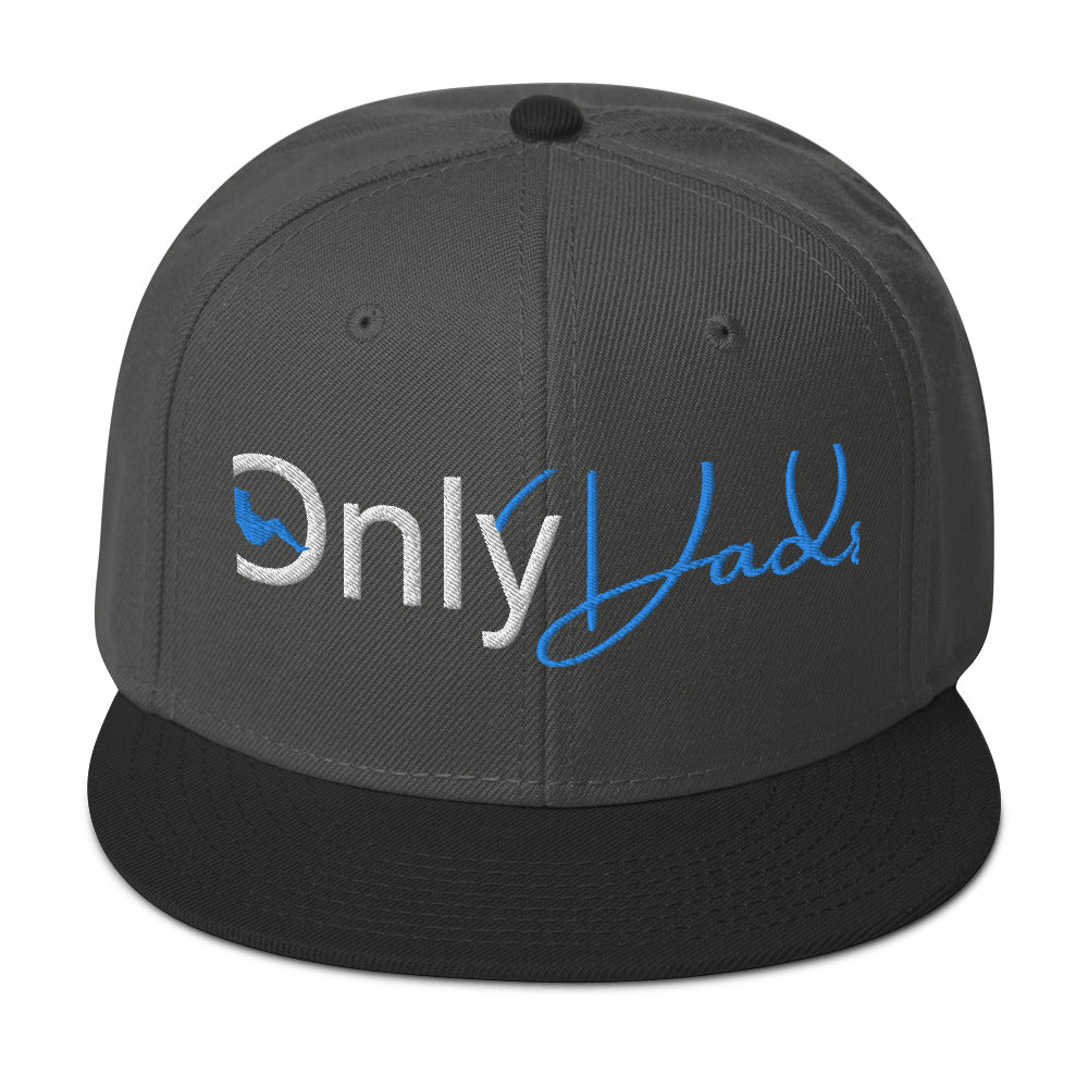 Only Dads Embroidered Snap Back